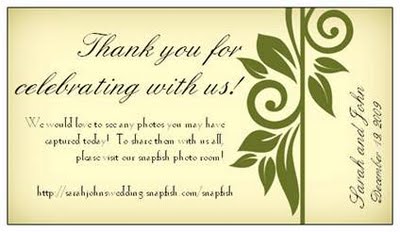 Little Cards To Ask For Photos!