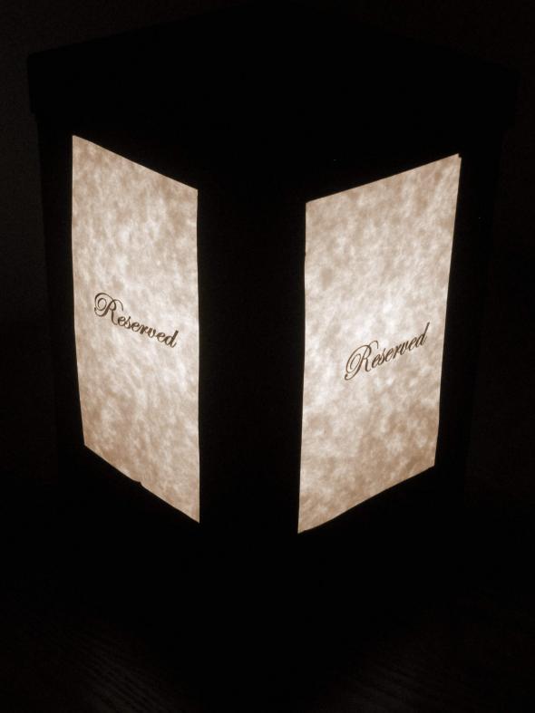 2dBride's lighted signs