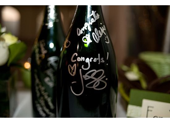 Mrs Vino Magnum Bottle Guestbook